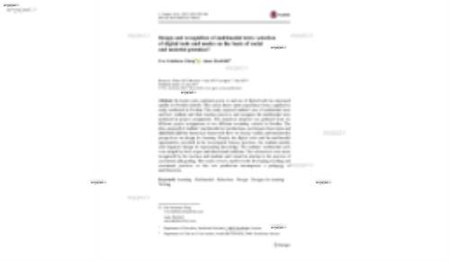 Design and recognition of multimodal texts: selection of digital tools and modes on the basis of social and material premises?